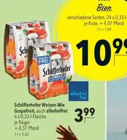 CITTI Markt Schöfferhofer Weizen-Mix Grapefruit Angebot