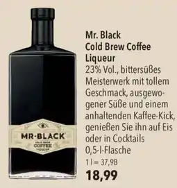 CITTI Markt Mr. Black Cold Brew Coffee Liqueur Angebot
