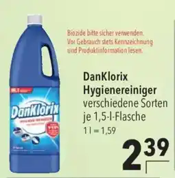 CITTI Markt DanKlorix Hygienereiniger Angebot