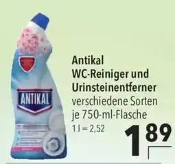CITTI Markt Antikal WC-Reiniger und Urinsteinentferner Angebot