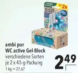 CITTI Markt ambi pur WC active Gel-Block Angebot