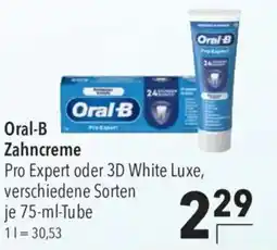 CITTI Markt Oral-B Zahncreme Angebot
