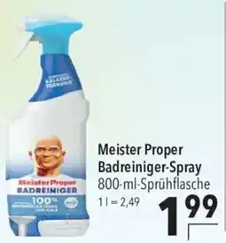 CITTI Markt Meister Proper Badreiniger-Spray Angebot