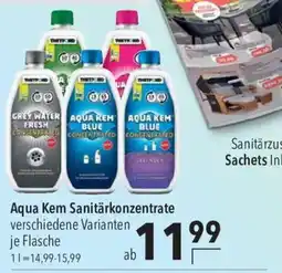 CITTI Markt Aqua Kem Sanitärkonzentrate Angebot