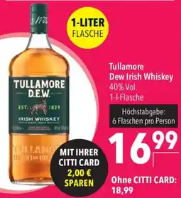 CITTI Markt Tullamore D.E.W. Irish Whiskey Angebot