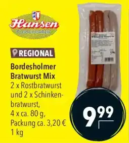 CITTI Markt Hansen Bordscholmer Bratwurst Mix Angebot