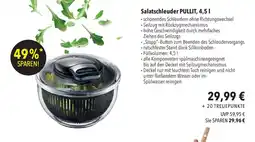 CITTI Markt GEFU Salatschleuder PULLIT Angebot
