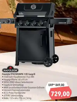 CITTI Markt NAPOLÉON Freestyle FP425DSIBPK-1-DE Gasgrill Angebot