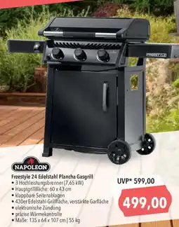 CITTI Markt NAPOLÉON Freestyle 24 Edelstahl Plancha Gasgrill Angebot