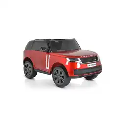 Netto Marken-Discount Moni Kinder Elektroauto Range Rover SUV metallic Fernbedienung Gurt EVA-Reifen rot Angebot