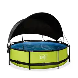 Netto Marken-Discount EXIT Frame Pool ø300x76cm mit Filterpumpe und Sonnensegel, versch Ausführungen Angebot