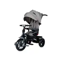 Netto Marken-Discount Lorelli Tricycle Jaguar 4 in 1 Schiebestange Sitz drehbar, verstellbar, Faltdach dunkelgrau Angebot