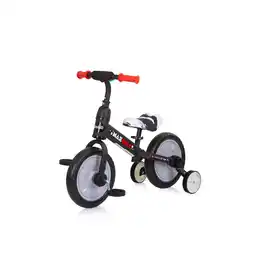 Netto Marken-Discount Chipolino Dreirad, Laufrad 2 in 1, Max Bike, 10 Zoll Räder, Pedale, Stützräder grau Angebot