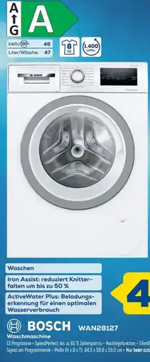 Euronics BOSCH Waschmaschine Angebot