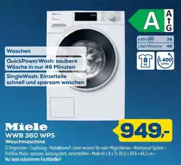 Euronics Miele WWB 360 WPS Waschmaschine Angebot