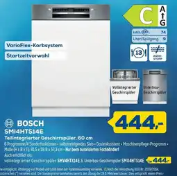 Euronics BOSCH Teilintegrierter Geschirrspüler, 60 cm Angebot