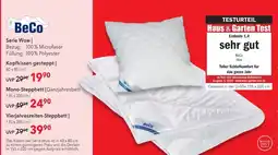 Matratzen Concord BeCo Mono-Steppbett Angebot