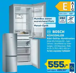 Euronics BOSCH KGN33NLEB Kühl-Gefrier-Kombination Angebot