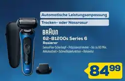 Euronics BRAUN 62-B1200s Series 6 Rasierer Angebot