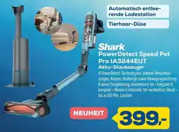 Euronics Shark PowerDetect Speed Pet Pro IA3244EUT Akku-Staubsauger Angebot