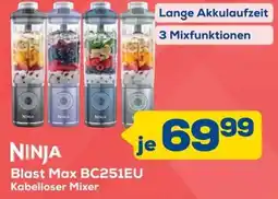 Euronics NINJA Blast Max BC251EU Kabelloser Mixer Angebot