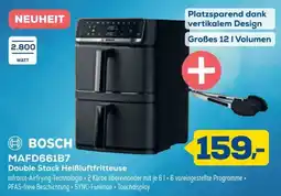 Euronics BOSCH Double Stack Heißluftfritteuse Angebot