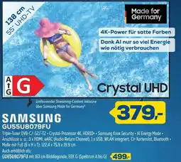 Euronics SAMSUNG Crystal UHD Angebot