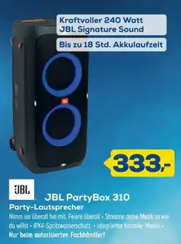 Euronics JBL PartyBox 310 Angebot