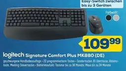 Euronics logitech Signature Comfort Plus MK880 (DE) Angebot