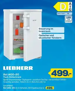Euronics LIEBHERR Rd 1400-20 Tisch-Kühlschrank Angebot