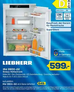 Euronics LIEBHERR IRd 3900-22 Einbau-Kühlschrank Angebot