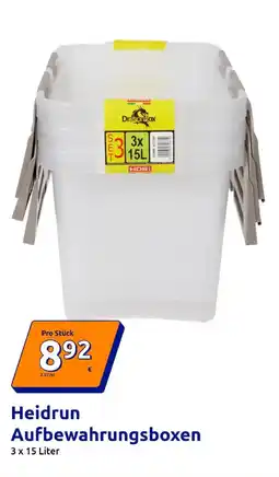 Action Heidrun Aufbewahrungsboxen Angebot