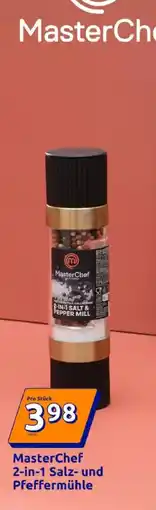 Action MasterChef 2-in-1 Salz- und Pfeffermühle Angebot