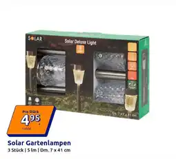 Action Solar Gartenlampen Angebot