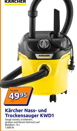 Action Kärcher Nass- und Trockensauger KWD1 Angebot