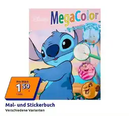 Action Disney MegaColor Mal- und Stickerbuch Angebot