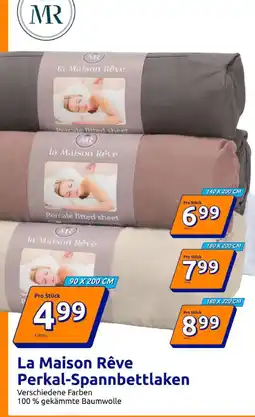 Action La Maison Rêve Perkal-Spannbettlaken Angebot