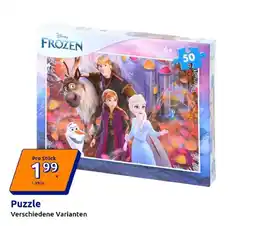 Action Puzzle Frozen Angebot