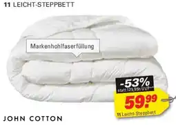 Höffner JOHN COTTON Leicht-Steppbett Angebot