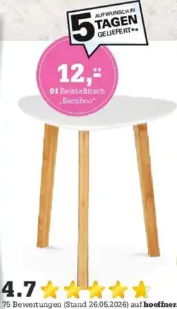 Höffner Beistelltisch Bamboo Angebot