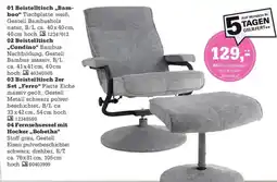 Höffner Fernsehsessel mit Hocker Bobetha Angebot