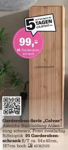 Höffner Garderoben-Serie „Calvas" Angebot