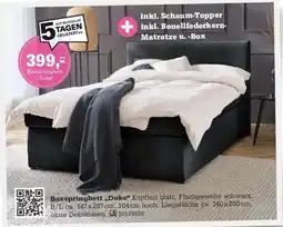 Höffner Boxspringbett Duke Angebot