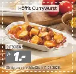 Höffner Höffis Currywurst Angebot