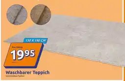 Action Waschbarer Teppich Angebot