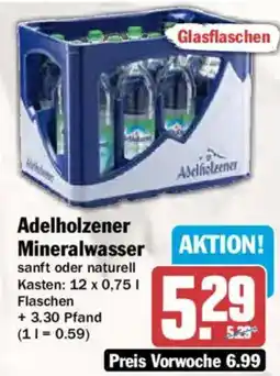 AEZ Adelholzener Mineralwasser Angebot