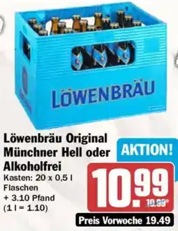 AEZ Löwenbräu Original Münchner Hell oder Alkoholfrei Angebot