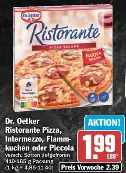 AEZ Dr. Oetker Ristorante Pizza Angebot