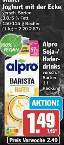AEZ Alpro Barista Hafer Angebot
