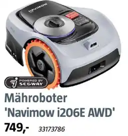 Bauhaus Mähroboter 'Navimow i206E AWD' Angebot